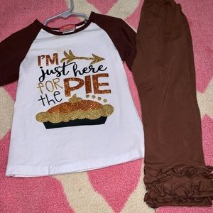 Just Here for the Pie 2 Piece Outfit